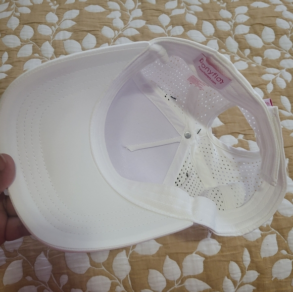 Nordstrom Perforated White Cap - Picture 5 of 5